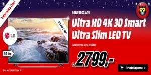 LG 49UF8507 Ultra HD 4K 3D SMART Ultra Slim LED TV
